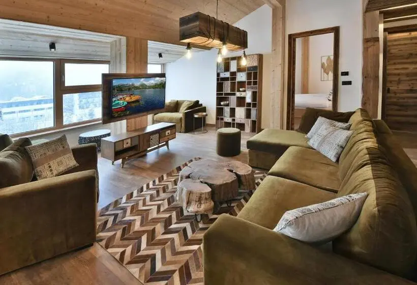 2ベッドルームアパートメント, Aplend Hotel Ovruč