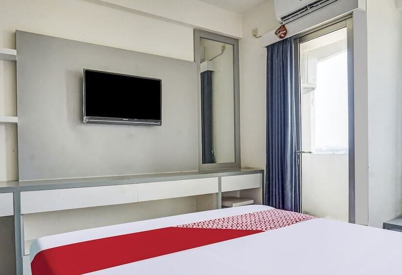 Quarto Deluxe, Oyo 91045 Tower Mahakam By Toha Room