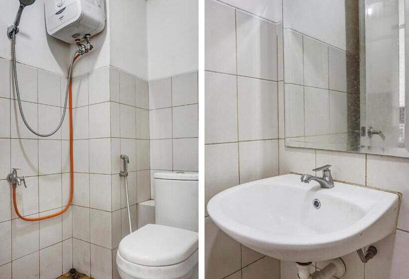 Quarto Deluxe, Oyo 91045 Tower Mahakam By Toha Room