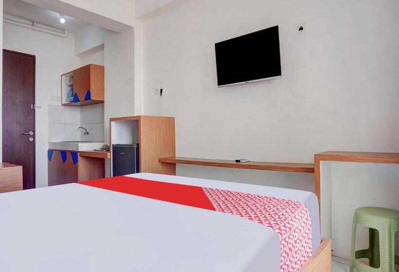 Quarto Deluxe, Oyo 91045 Tower Mahakam By Toha Room