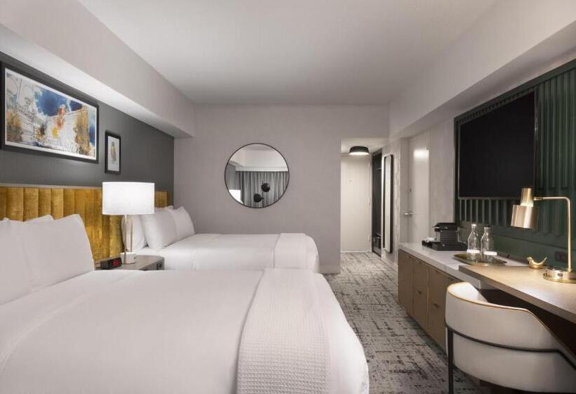 اتاق استاندارد با تخت دو نفره بزرگ, Voco Chicago Downtown, An Ihg