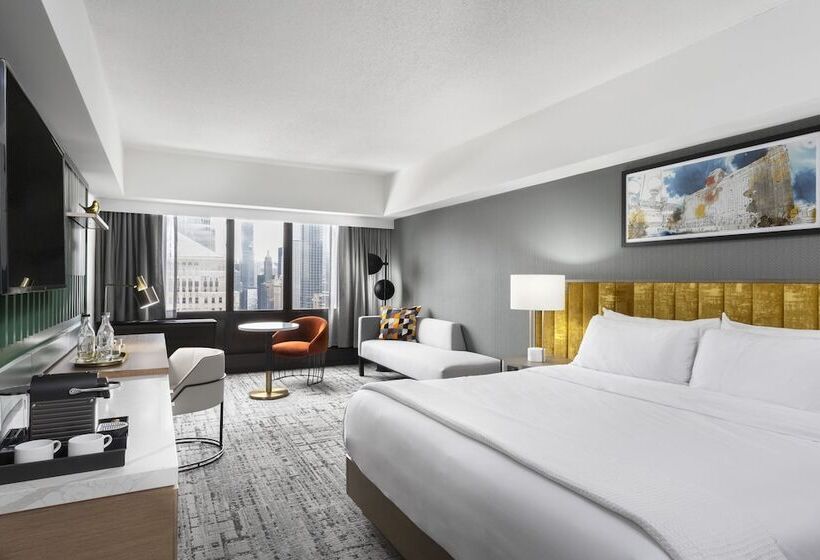 חדר סטנדרט מותאם לאדם עם מוגבלויות, Voco Chicago Downtown, An Ihg