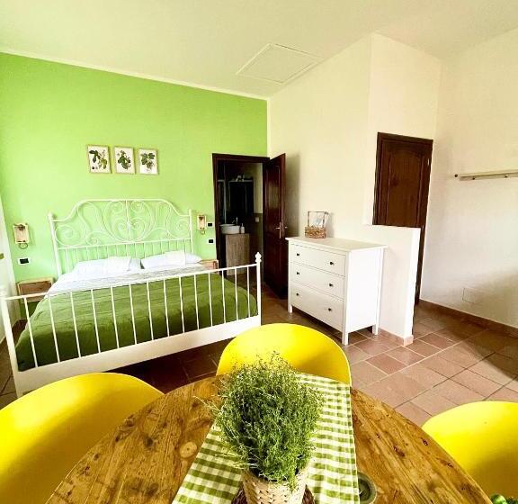 景色の見えるトリプルスタンダードルーム, Podere Al Fico B&b