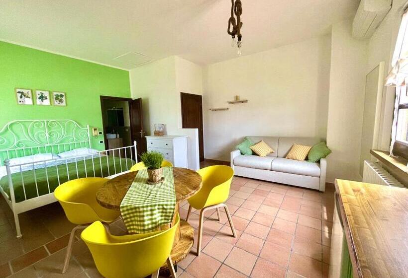 景色の見えるトリプルスタンダードルーム, Podere Al Fico B&b