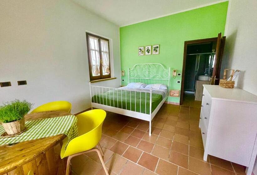 景色の見えるトリプルスタンダードルーム, Podere Al Fico B&b