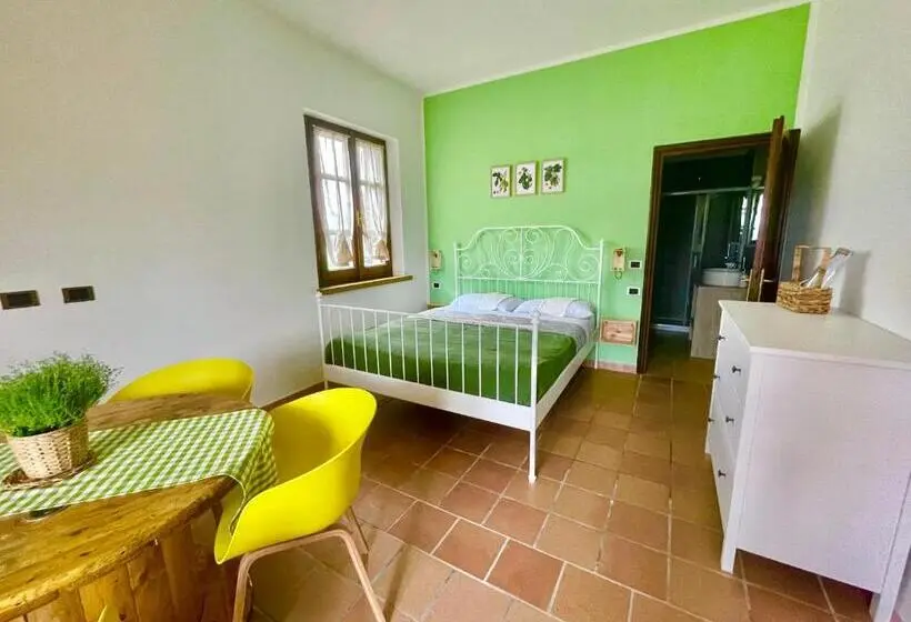 景色の見えるトリプルスタンダードルーム, Podere Al Fico B&b