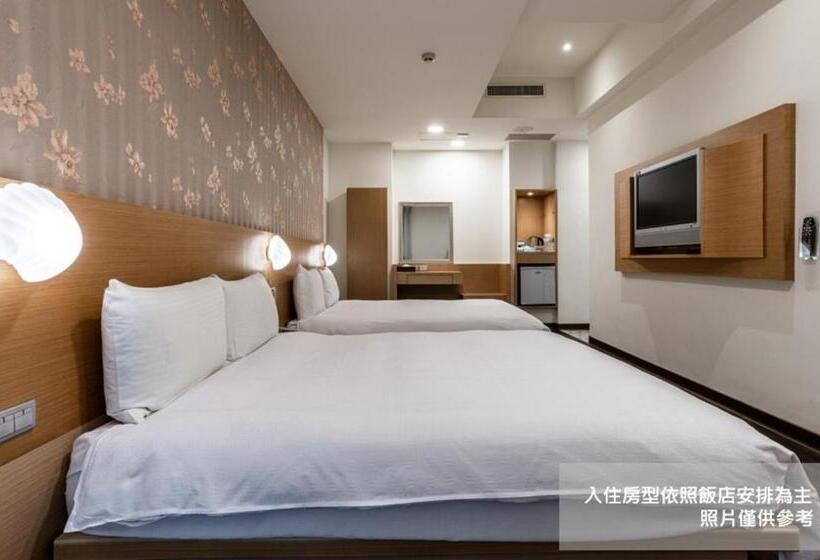 اتاق استاندارد سه نفره, Fish Hotel   Yancheng