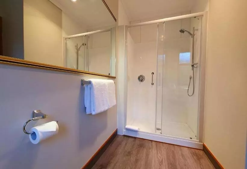 キングサイドベッドのスタンダードワンルーム, Fitzherbert Castle Motel
