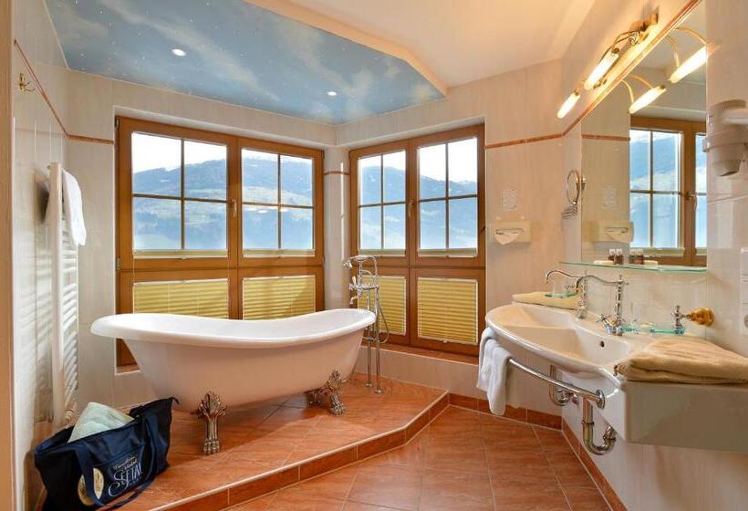 דירת 2 חדרים סופריור, Alpin Family Resort Seetal