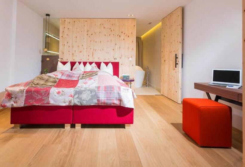 דירה בת חדר שינה 1 עם מרפסת, Alpin Family Resort Seetal