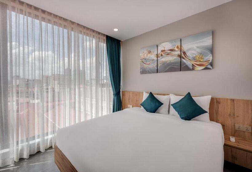 דירה בת חדר שינה 1 עם מרפסת, Amata Residence