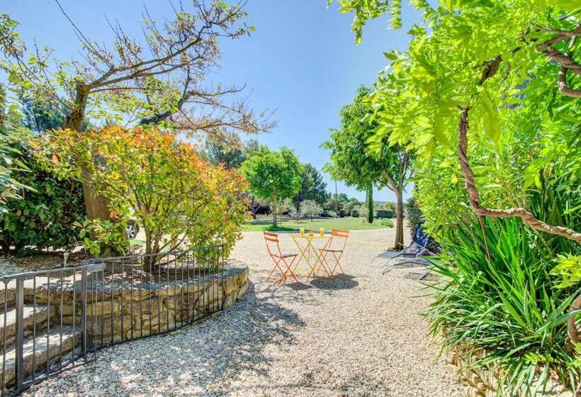 带1个卧室带花园景观的公寓, Les Logis Du Perussier