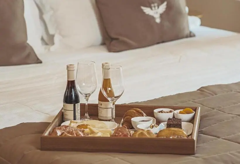 キングサイズベッドのスーペリアルーム, Relais Forte Benedek Wine & Spa   Adults Only