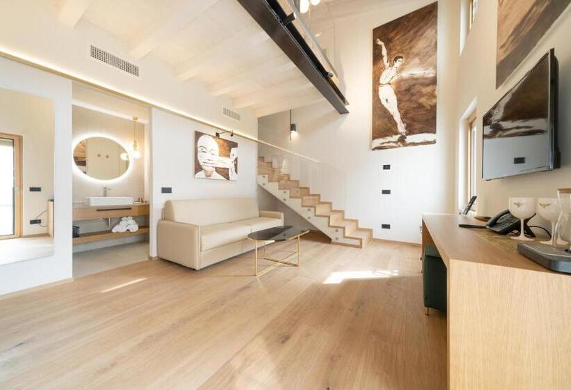 جناح ديلوكس, Relais Forte Benedek Wine & Spa   Adults Only