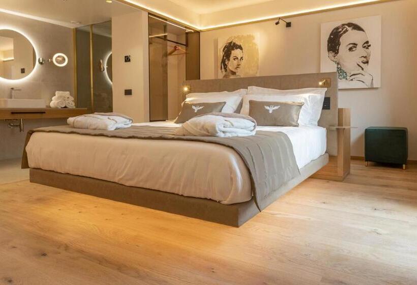 جناح سرير كينج, Relais Forte Benedek Wine & Spa   Adults Only