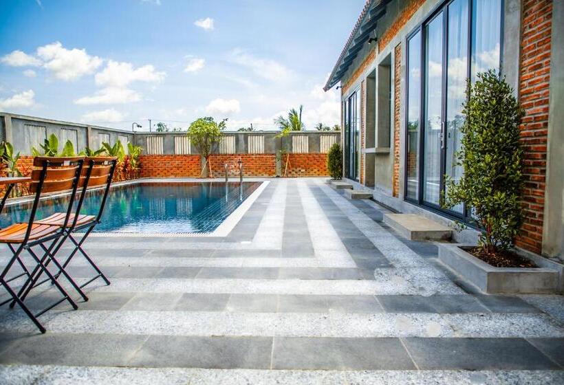 ویلای یک اتاق خوابه با استخر شنا, Kampot Sweet Boutique