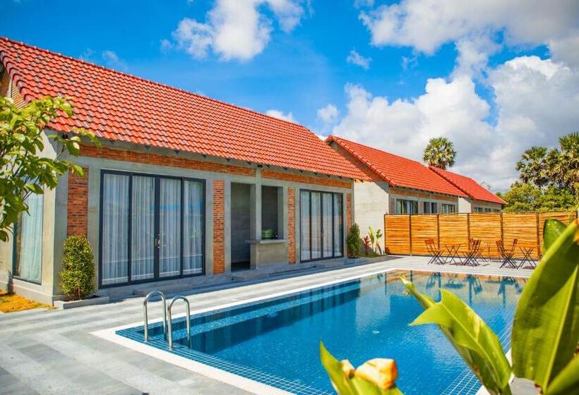 ویلای یک اتاق خوابه با استخر شنا, Kampot Sweet Boutique