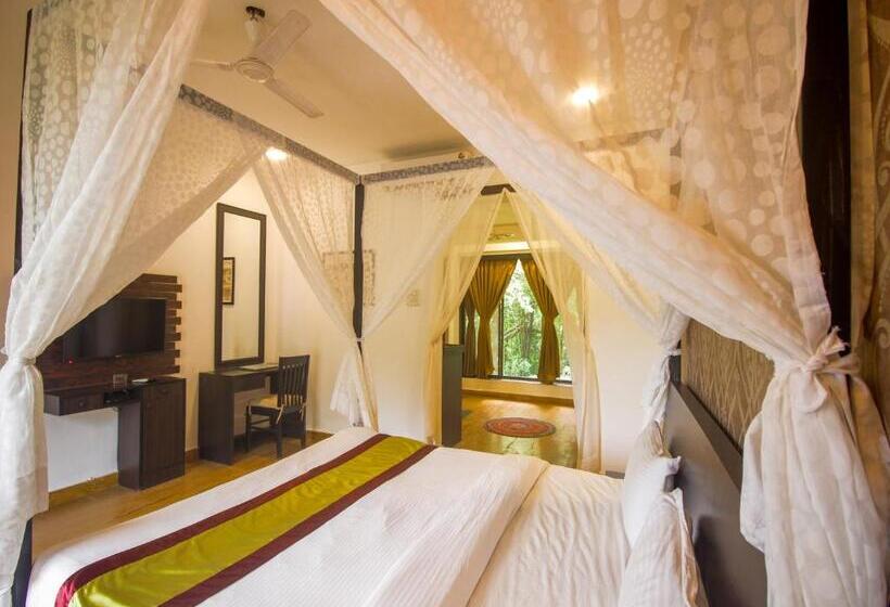 Quarto Deluxe, Verandah   A Beautiful Story, Near Anjuna Beach
