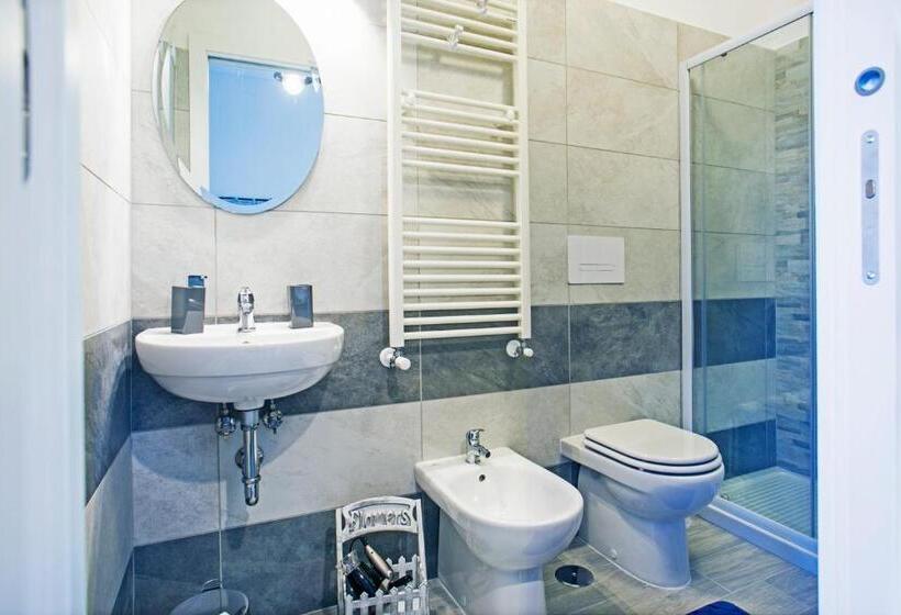 디럭스 테라스 룸 바다 전망, B&b Al Blu