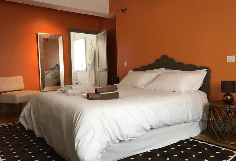 غرفة ديلوكس ذات إطلالة جانبية على البحر, Maison L épicurienne