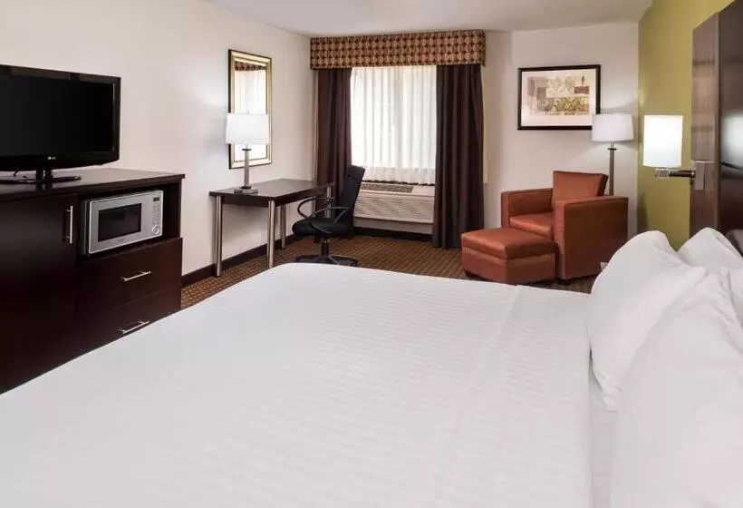 キングサイズベッドのスタンダードルーム, Holiday Inn Express Hotel & Suites Bucyrus, An Ihg