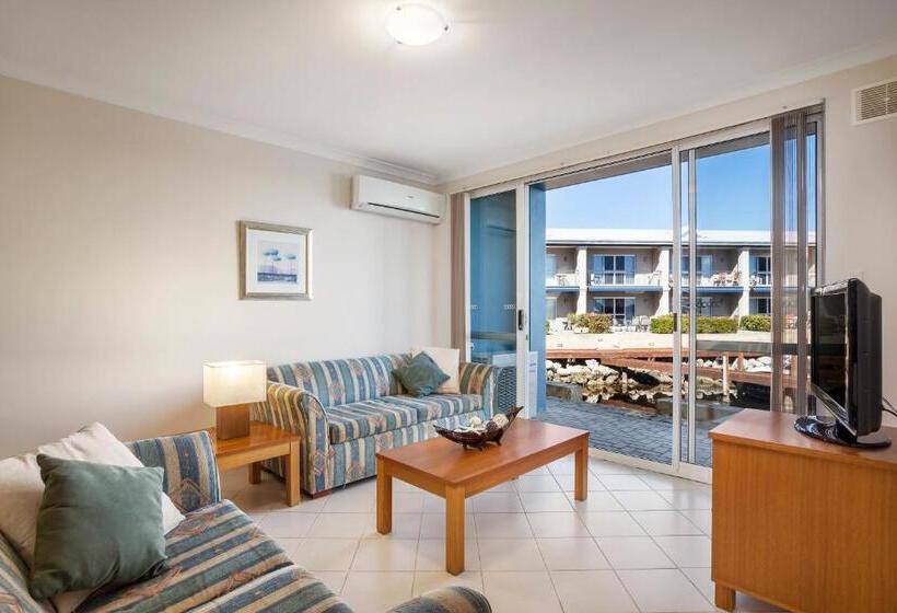 침실 2개 아파트, C Mandurah Apartment Resort