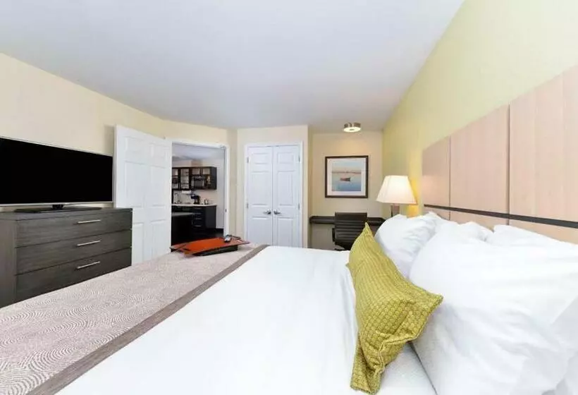 キングサイドベッドのスタンダードワンルーム, Candlewood Suites Sayre, An Ihg
