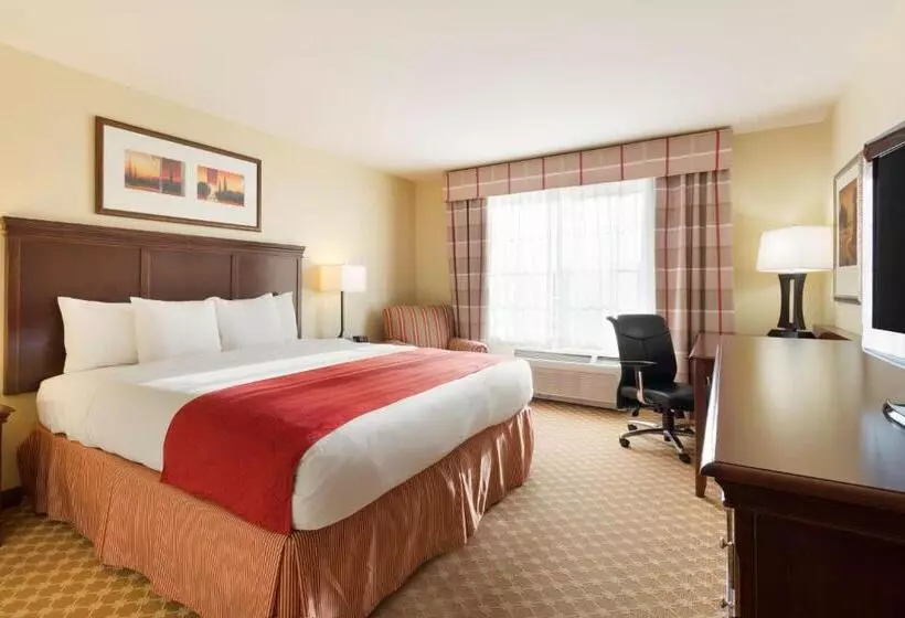キングサイズベッドのスタンダードルーム, Country Inn & Suites By Radisson, Covington, La