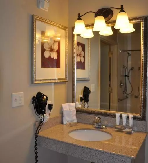身障者適用キングサイズベッドルーム, Country Inn & Suites By Radisson, Covington, La