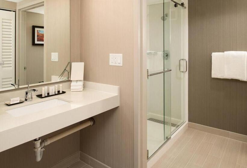 اتاق استاندارد با تخت بزرگ, Courtyard Seattle Seatac Area