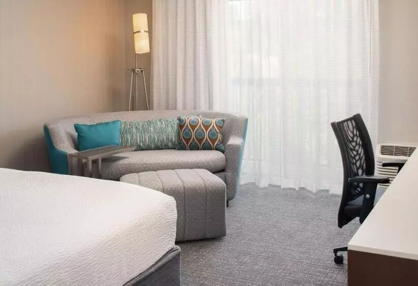 اتاق استاندارد با تخت بزرگ, Courtyard Seattle Seatac Area