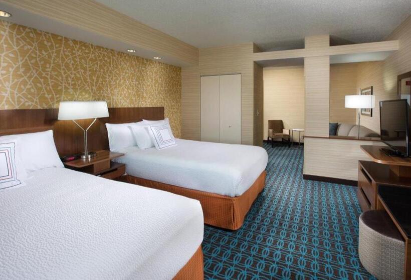 غرفة سوبيريور, Fairfield Inn & Suites Columbus Osu