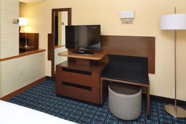 キングサイズベッドのスイートルーム, Fairfield Inn & Suites By Marriott Newark Liberty International Airport