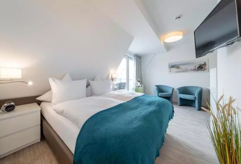 バルコニー付き１ベッドルームアパートメント, Hofhotel Krähenberg