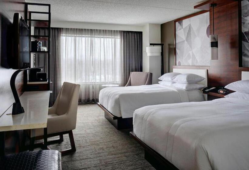 חדר סטנדרט שתי מיטות זוגיות, Marriott East Lansing At University Place