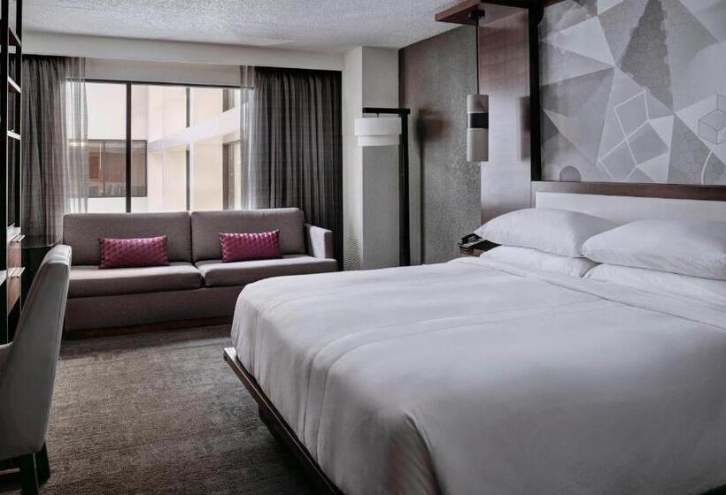 חדר סטנדרט עם מיטת קינג, Marriott East Lansing At University Place