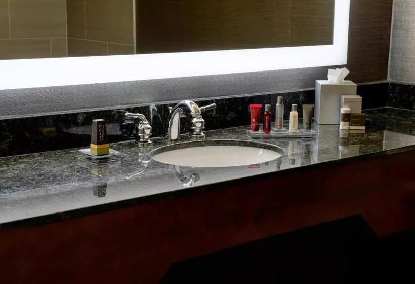 キングサイズベッドのスタンダードルーム, Marriott East Lansing At University Place