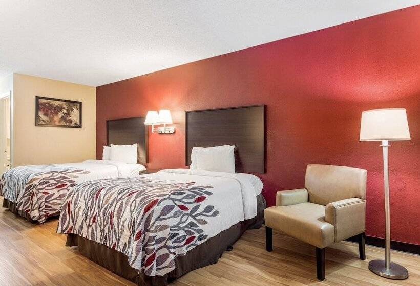 غرفة ديلوكس لذوى الاحتياجات الخاصة, Red Roof Inn Acworth   Emerson   Lakepoint South