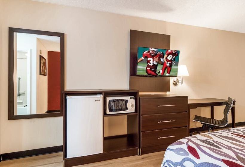 Номер Deluxe Адаптированный для Инвалидов, Red Roof Inn Acworth   Emerson   Lakepoint South
