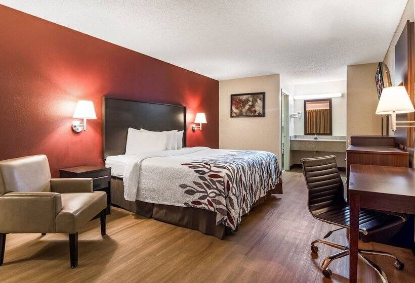 غرفة ديلوكس لذوى الاحتياجات الخاصة, Red Roof Inn Acworth   Emerson   Lakepoint South