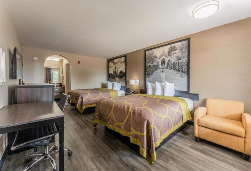 스탠다드 룸, Super 8 By Wyndham Lake Charles Northeast