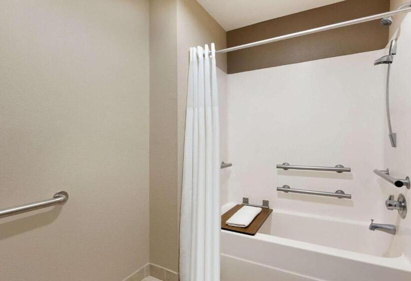 장애인을 위한 킹사이즈 침대 스탠다드 룸, Super 8 By Wyndham Lake Charles Northeast