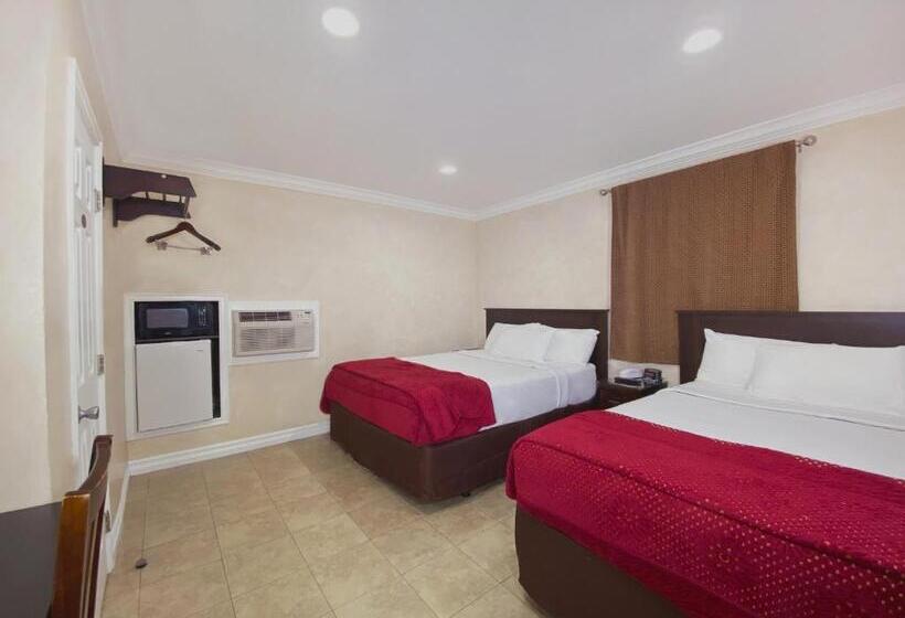 스탠다드 룸 더블 침대 2개, Nite Inn At Universal City Walking Distance To Universal Studios Hollywood