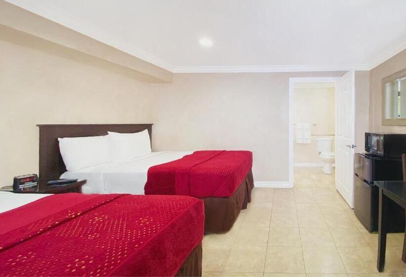 스탠다드 룸 더블 침대 2개, Nite Inn At Universal City Walking Distance To Universal Studios Hollywood
