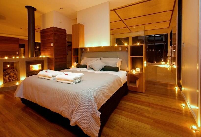 וילה דלוקס חדר שינה 1, Crystal Creek Rainforest Retreat