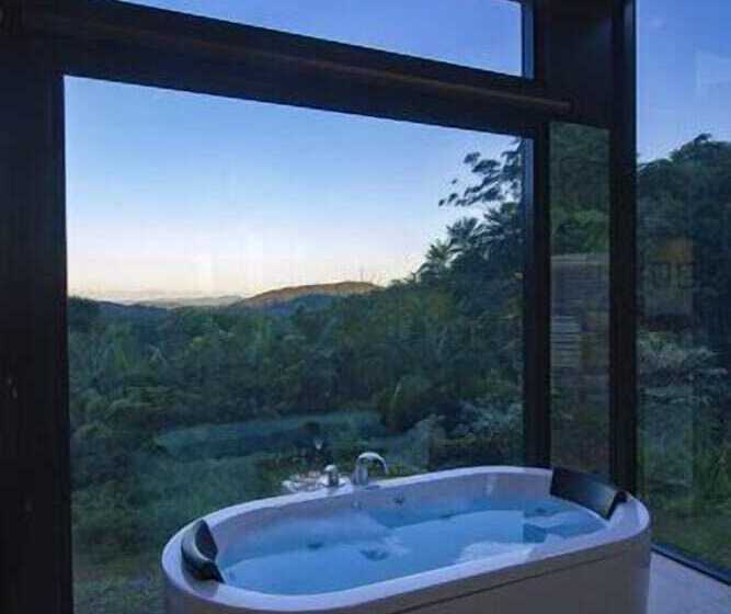 וילה דלוקס חדר שינה 1, Crystal Creek Rainforest Retreat