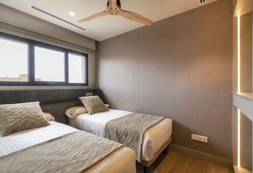 ２ベッドルームデラックスアパートメント, Apartamentos Core Suites Valencia
