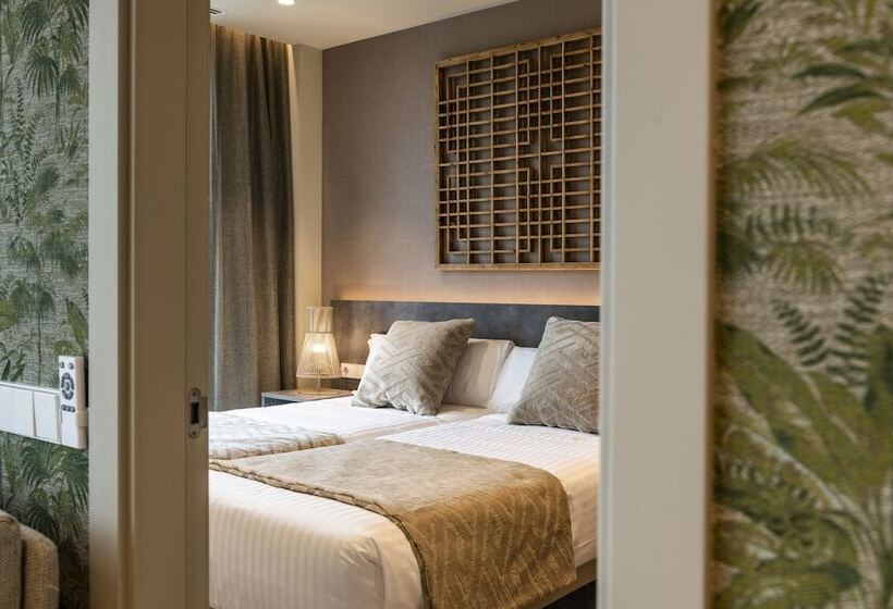 شقة ديلوكس غرفتين نوم, Apartamentos Core Suites Valencia