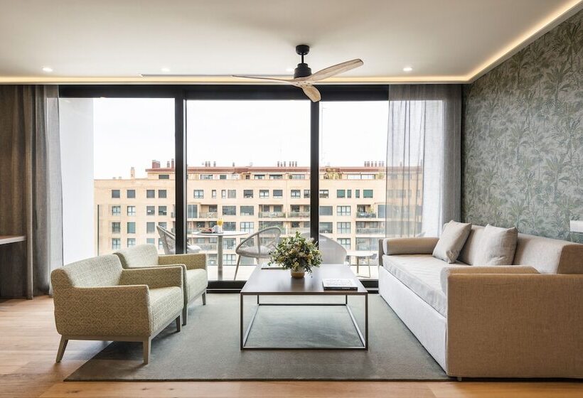 شقة ديلوكس غرفتين نوم, Apartamentos Core Suites Valencia