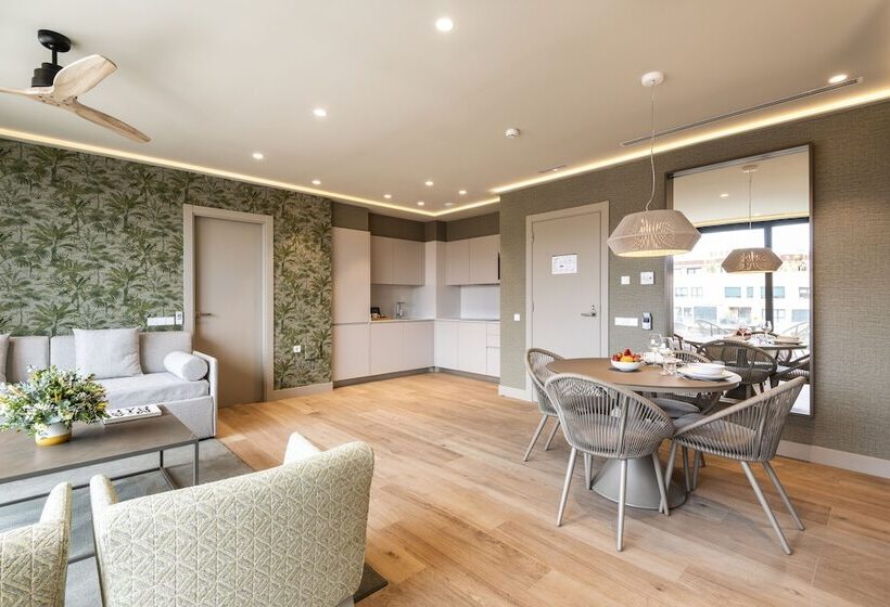 شقة ديلوكس غرفتين نوم, Apartamentos Core Suites Valencia